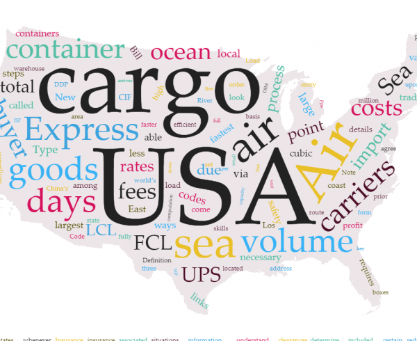 shipping from china to usa - shipping time from china to us - shipping from china to us cost - air freight from china to us - sea freight from china to us