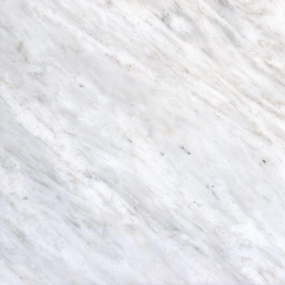 White Shiny Marble Floor