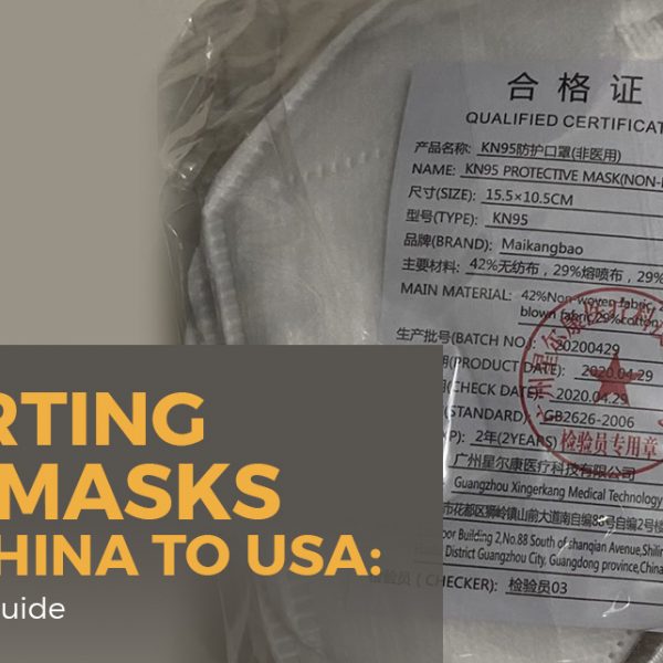 Importing KN95 mask from China to USA KN95 mask china factory